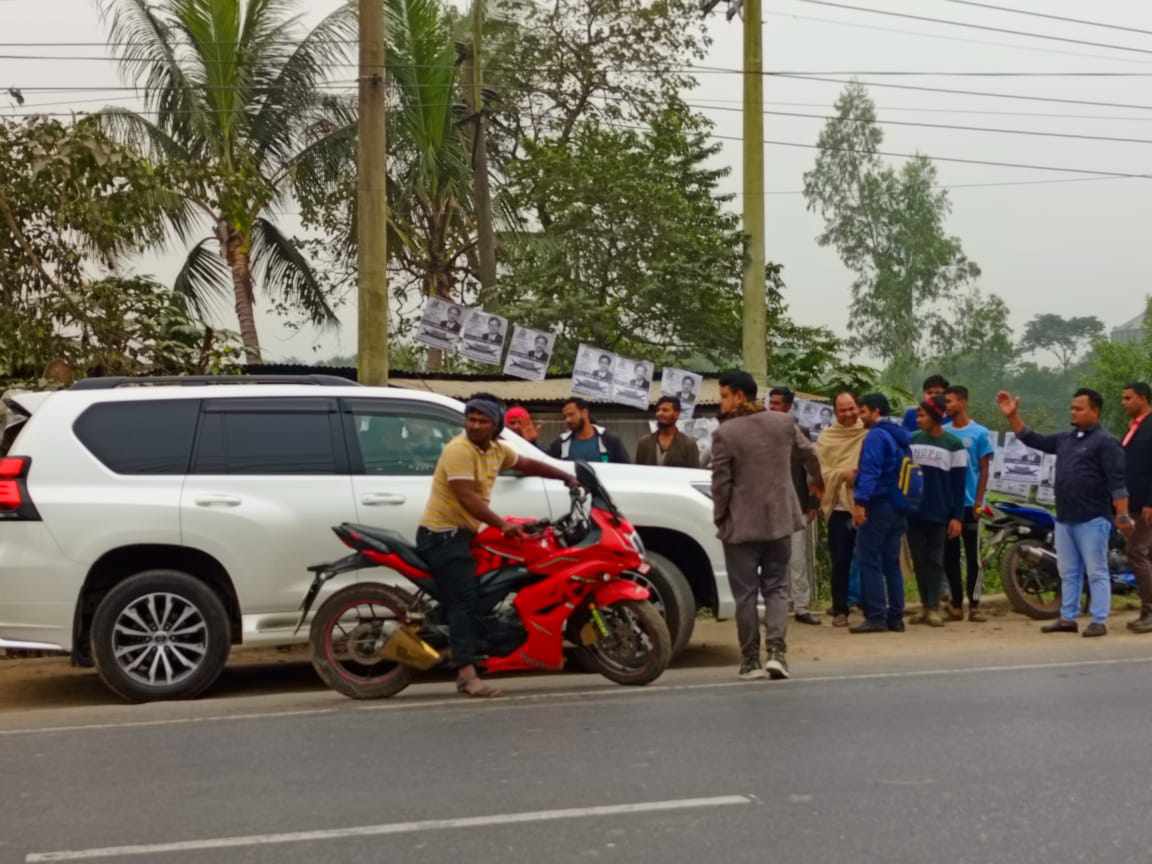 রূপগঞ্জে আইন ভঙ্গ করে শাহজাহানের কেটলী মার্কার প্রচারণা