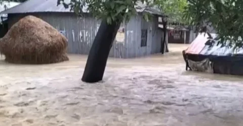 ময়মনসিংহের দুই উপজেলায় ৮০ গ্রাম প্লাবিত, পানিবন্দী লাখো মানুষ