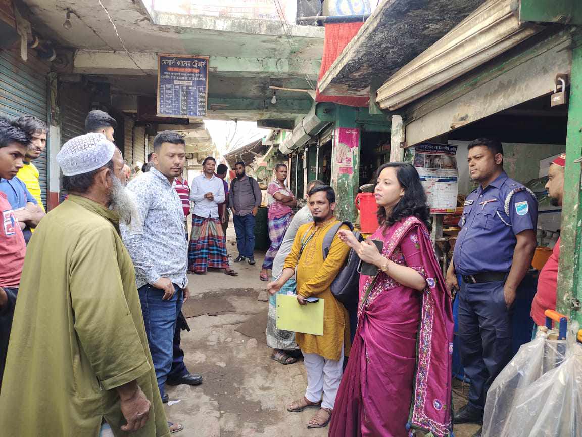 গাজীপুরের কালীগঞ্জে ভোক্তা অধিকার আইনে ৫ ব্যবসায়ীকে আর্থিক জরিমানা